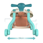 Baby Walker Kids Sit to Stand Up Learning Walker Musical Activity Toy for Enhance Walking Skills Coordination with Melodies