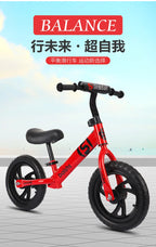 LazyChild Children's Balance Bike Non-pedal Bicycle  2 To 6 Years Old Scooter For Children 12 Inch Sliding Balance Scooter