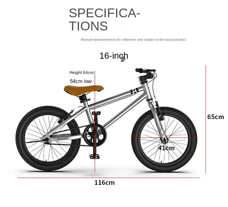 WolFAce16/20 inch children's bicycle 4-15 Years Old Boy Girls Bike Balance bike Nice Gift New Dropshipping