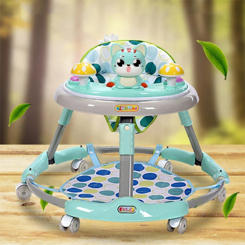 LazyChild Baby Walker Walkers for kids With Wheels Andador Car Toddler Walker for Kids Learning Baby Wallker Music Balance