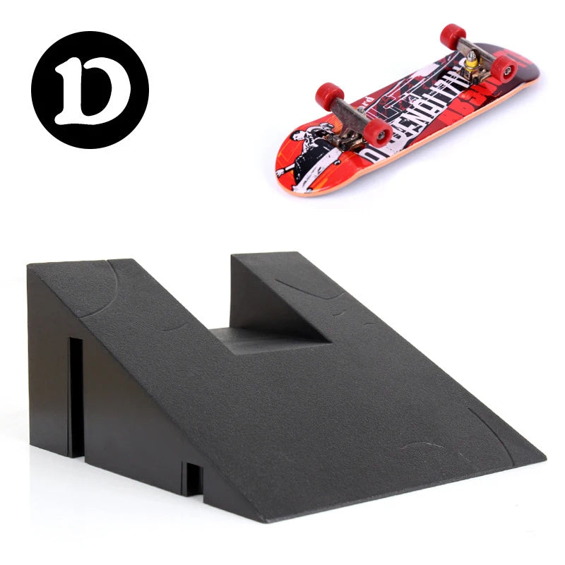 Children Finger Skateboards Skate Toy Skate Park Ramp Set Tech Practice Deck Funny Interior Extreme Sport Fingers Training Toys