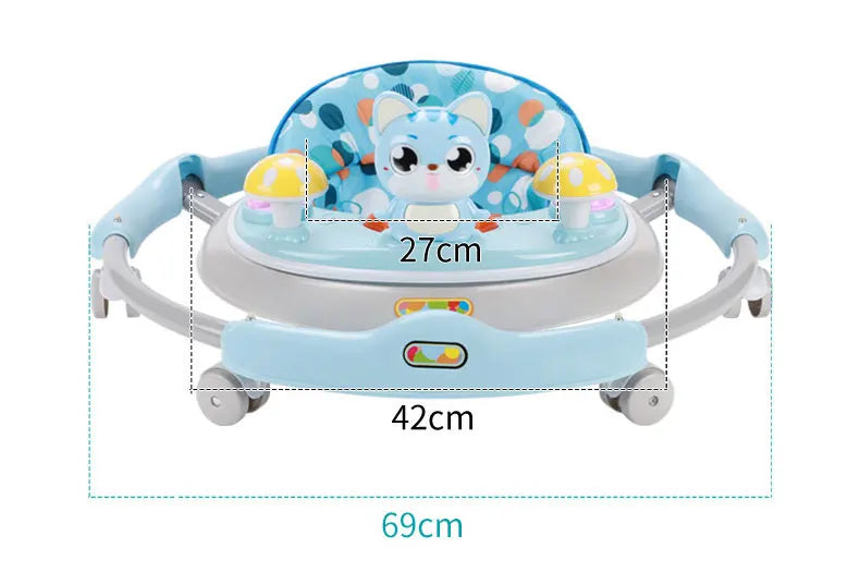 LazyChild Baby Walker Walkers for kids With Wheels Andador Car Toddler Walker for Kids Learning Baby Wallker Music Balance