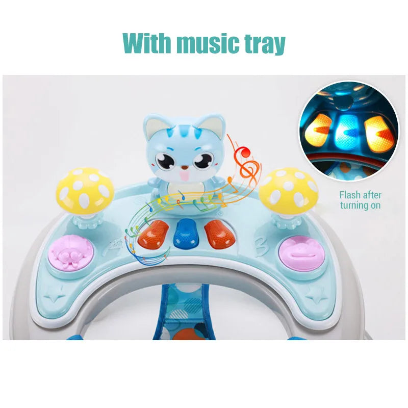 LazyChild Baby Walker Walkers for kids With Wheels Andador Car Toddler Walker for Kids Learning Baby Wallker Music Balance