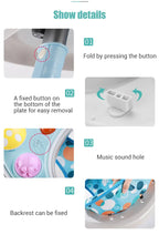 LazyChild Baby Walker Walkers for kids With Wheels Andador Car Toddler Walker for Kids Learning Baby Wallker Music Balance