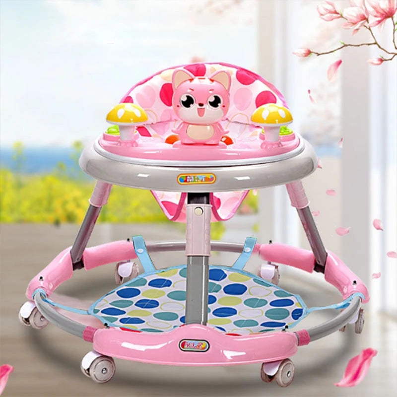 LazyChild Baby Walker Walkers for kids With Wheels Andador Car Toddler Walker for Kids Learning Baby Wallker Music Balance