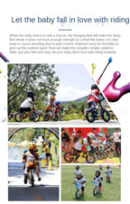 LazyChild Children's Balance Bike Non-pedal Bicycle  2 To 6 Years Old Scooter For Children 12 Inch Sliding Balance Scooter