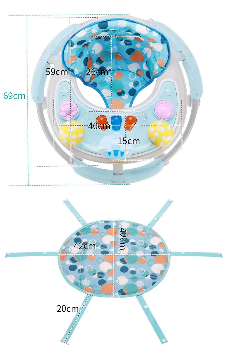 LazyChild Baby Walker Walkers for kids With Wheels Andador Car Toddler Walker for Kids Learning Baby Wallker Music Balance