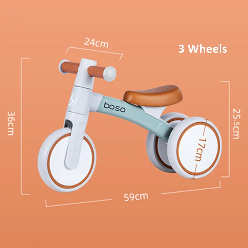 ALWAYSME Baby Balance Bike For Ages 12-36 Months