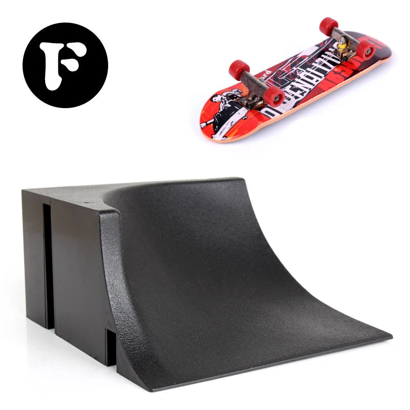 Children Finger Skateboards Skate Toy Skate Park Ramp Set Tech Practice Deck Funny Interior Extreme Sport Fingers Training Toys