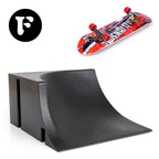 Children Finger Skateboards Skate Toy Skate Park Ramp Set Tech Practice Deck Funny Interior Extreme Sport Fingers Training Toys