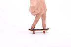Finger Skateboard Skatepark Mini Ramp Skateboarding with Metal Wheels Finger Teck Toys for Finger Sport Game