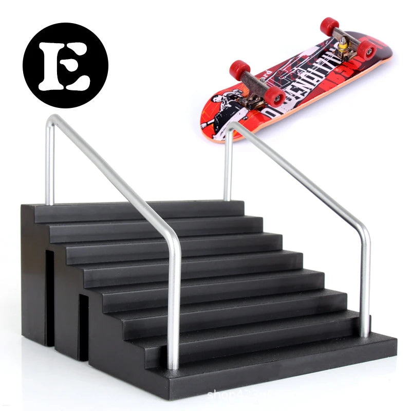 Children Finger Skateboards Skate Toy Skate Park Ramp Set Tech Practice Deck Funny Interior Extreme Sport Fingers Training Toys