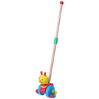 Toys Baby Push Toy Wooden Walker Walkers Trolley Pushing Toddler Toddlers Cart Walking Early Stroller Kids Learning Babies 3