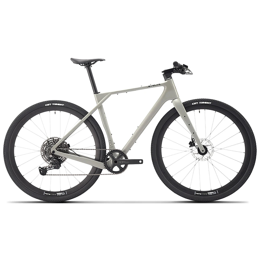 SAVA SF6 Carbon Fiber Gravel Road Bike All Terrain Suitable Off-Road Flat Handlebar Road Bicycle Oil Disc Bicycle Race Bike