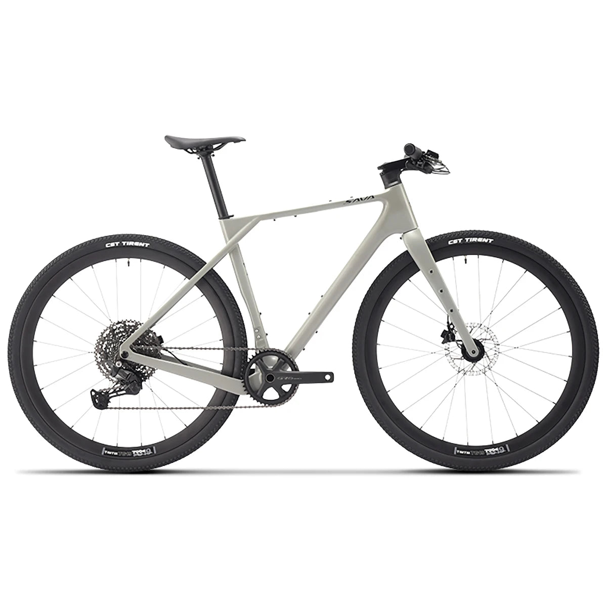 SAVA SF6 Carbon Fiber Gravel Road Bike All Terrain Suitable Off-Road Flat Handlebar Road Bicycle Oil Disc Bicycle Race Bike