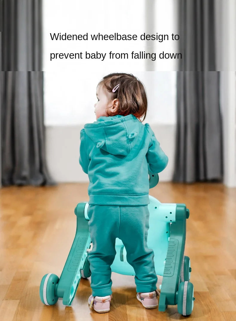 LazyChild Baby Walker Three-In-One Multi-Function Adjustable Children's Stroller Children's Walker Baby Walker DropShipping
