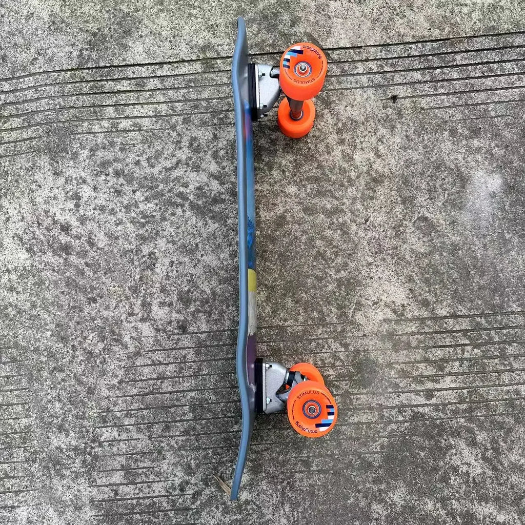 Surf Land Skateboard CX4 CX7 Maple Single Kick Carving Cruiser Skate Board Longboard Pumping Cool Side Sport Street Outdo