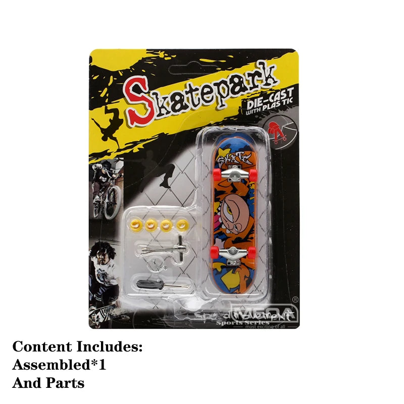 Roller Skates Scooter Finger Skateboard Bike Indoor Home Toys For Tech Deck Ramp Venue Combination Set Children