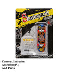 Roller Skates Scooter Finger Skateboard Bike Indoor Home Toys For Tech Deck Ramp Venue Combination Set Children