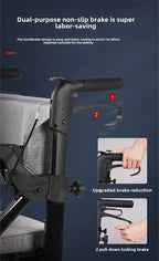 Wheelchair walker special assisted walking for the elderly, rehabilitation walking car, elderly people can push or sit