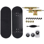 Finger Deck 32mm/34mm Professional Fingerboard Wood Mini Skateboard Complete Set For Tricks Flipping Grinding Collectible Toy