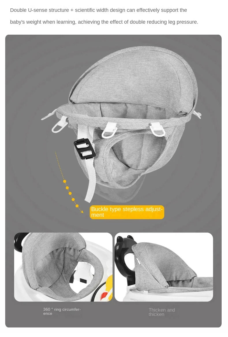 LazyChild Baby Walker Walkers For Kids With Wheels Andador Car Toddler Walker For Kids Learning Baby Wallker Music Push Handle