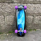Surf Land Skateboard CX4 CX7 Maple Single Kick Carving Cruiser Skate Board Longboard Pumping Cool Side Sport Street Outdo