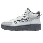 361 Degrees Women Plush Skateboard Shoes Leather Warm Water-repellent Non-Slip Soft Rebound Comfort Female Sneakers 682446613B