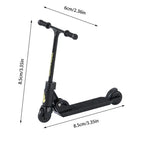 Professional Finger Skateboard Kit Mini Foldable Scooter Toy for Kids & Adults Stunt Tricks Training Set Cool Birthday Gift