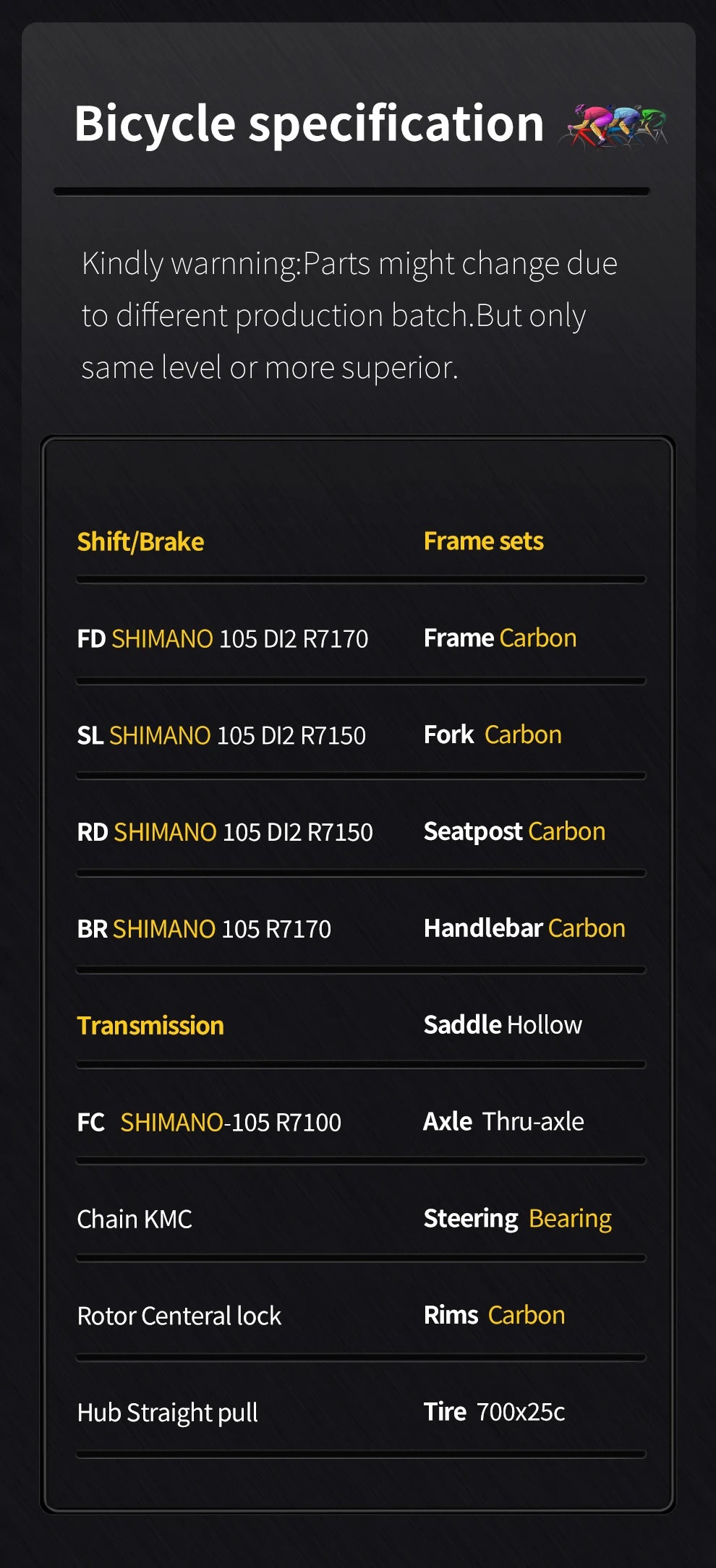 SAVA Full Carbon Fiber Road Bike Road Race-Specific Competition Bike CE+UCI International Certification