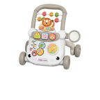 Baby Walker Toy Infant Music Learning Walking Trainer Anti-Tip Multifunctional Push Assist Wheels Activity Stroller for Toddlers