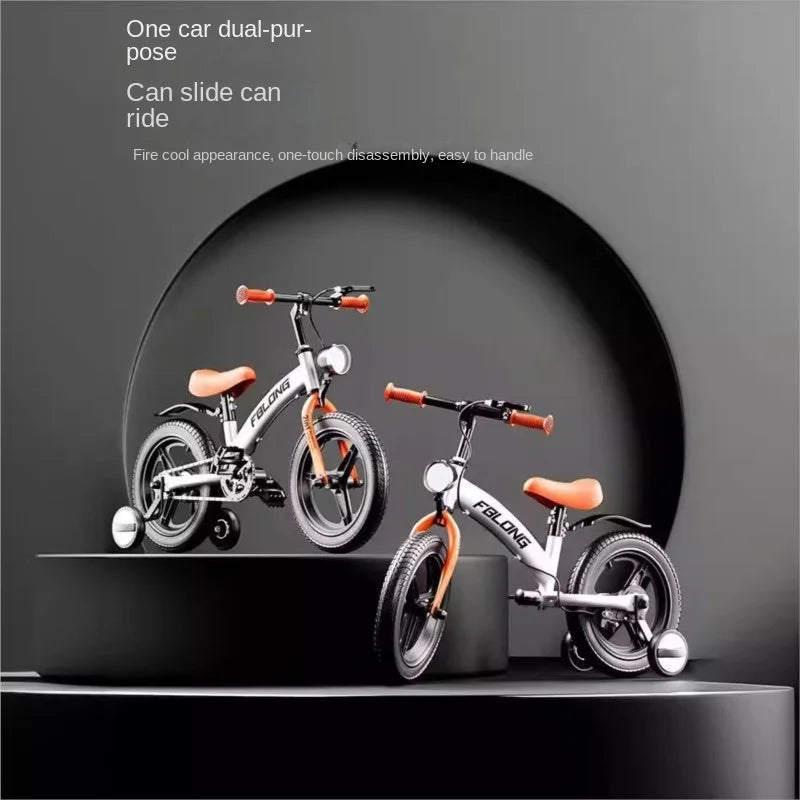 Children's Balance Bicycle 2 In 1 Boy 2-3-6 Years Old Baby Girl Pedal Bike Child Children's Educational Sports Balance Scooter