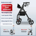 Elderly walker multifunctional assisted walking elderly dedicated walking aid hand push scooter