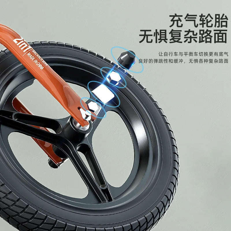 Baby Fiets Children's Bicycle Balance Two-in-One 1-3-6 Years Old Baby Boys and Girls Bike Toddler