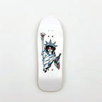 34mm Cruiser Fingerboard Deck New Shape with Graphic for Professional Mini Finger Skateboard
