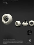 Lightweight Finger Skateboard with 5-ply Maple Deck and Bearing Wheels Toys for Boys