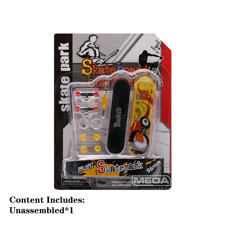 Roller Skates Scooter Finger Skateboard Bike Indoor Home Toys For Tech Deck Ramp Venue Combination Set Children