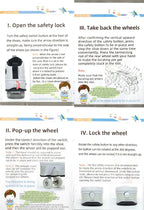 Double Row 4-Wheel Skates Roller Shoes with Wheels Dual-Purpose Racing Roller Sneakers Skateboard Shoes Speed Roller Skate Shoes