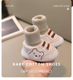 Baby Socks Shoes Infant Cute Cartoon Kids Boy Shoes Soft Rubber Sole Child Floor Sneaker Baby Girls Walker