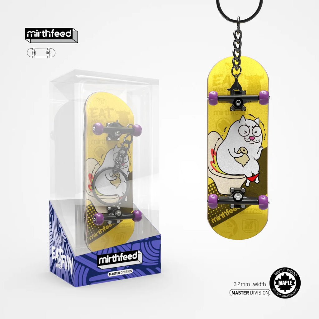 Wooden Professional Finger Skateboards DIY Toys Skate Park Tech Parts Deck Stunt Metal Bracket Bearing Wheel Tabletop Toys Gifts