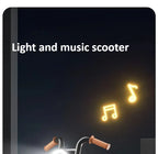 Kids Balance Bike Ride-on Motorcycle Toddler Balance Bike with Music & Lights Sturdy Non-Tip Design Quiet Wheels for Boys Girls