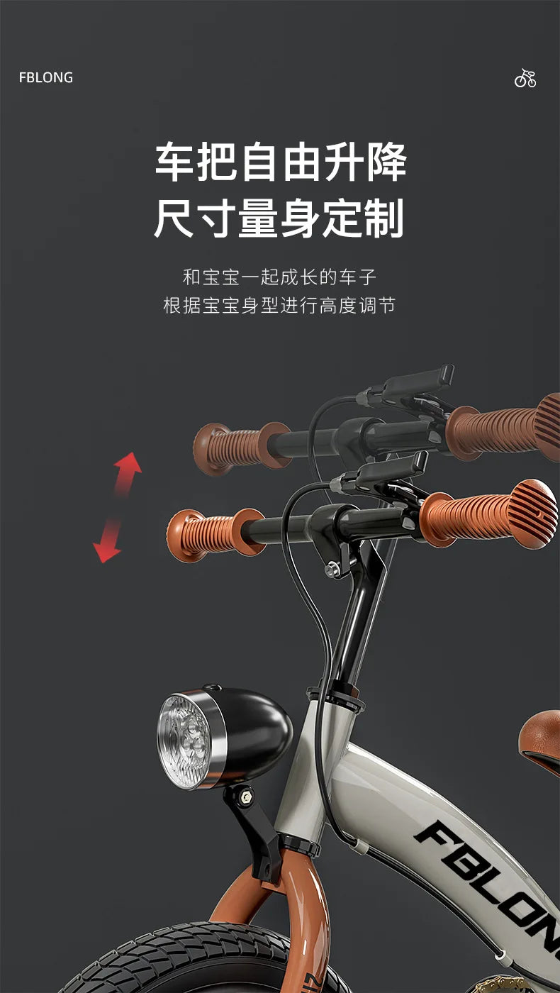 Baby Fiets Children's Bicycle Balance Two-in-One 1-3-6 Years Old Baby Boys and Girls Bike Toddler