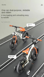 Cycling City's new children's balance bike 2-in-1 12 inch male and female baby scooter hair replacement service New Hot 2024