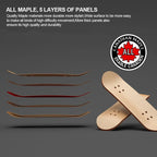 1Set Finger SkateBoard Wooden Fingerboard Toy Professional Stents Fingers Skate Set Novelty Children Christmas Gift