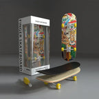 Lightweight Finger Skateboard with 5-ply Maple Deck and Bearing Wheels Toys for Boys