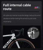 SAVA  Full Carbon Fiber electronic shifting Road Bike with SHIMAN0 ULTEGRA 8170 Di2 Race Class Road Bike 7.2kg