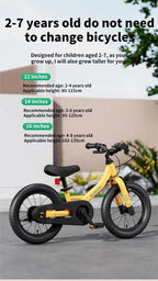 muchuan kids balance bike bike 2 in 1 2-6 years old aluminum alloy