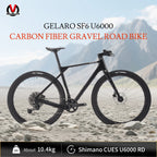 SAVA SF6 Carbon Fiber Gravel Road Bike All Terrain Suitable Off-Road Flat Handlebar Road Bicycle Oil Disc Bicycle Race Bike