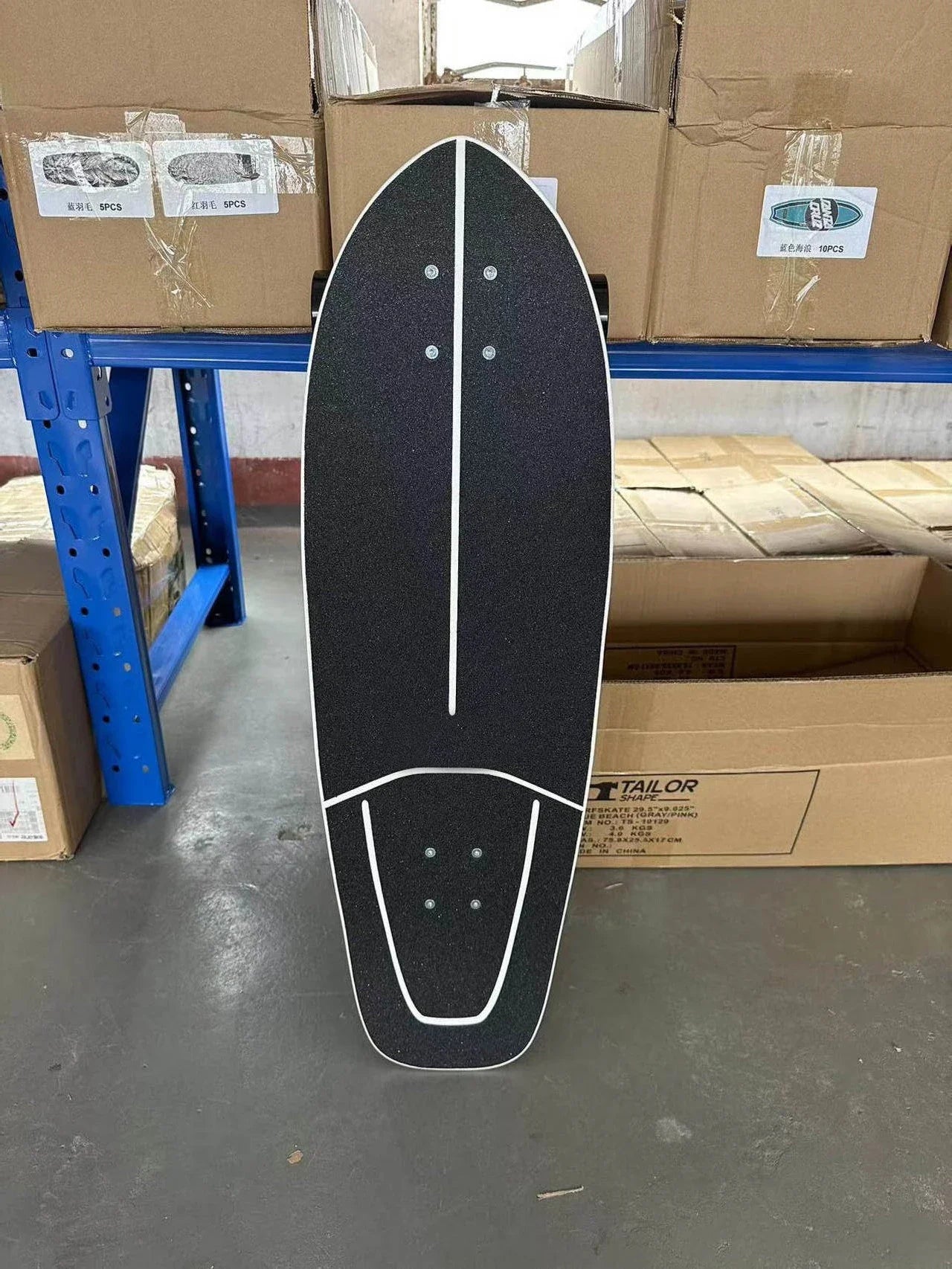 Surf Land Skateboard CX4 CX7 Maple Single Kick Carving Cruiser Skate Board Longboard Pumping Cool Side Sport Street Outdo