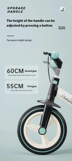 Children's Bicycle Unisex Kids Baby Dual-purpose Bike 2-3 Years Old 5-in-1 Riding Balance Bike Foldable